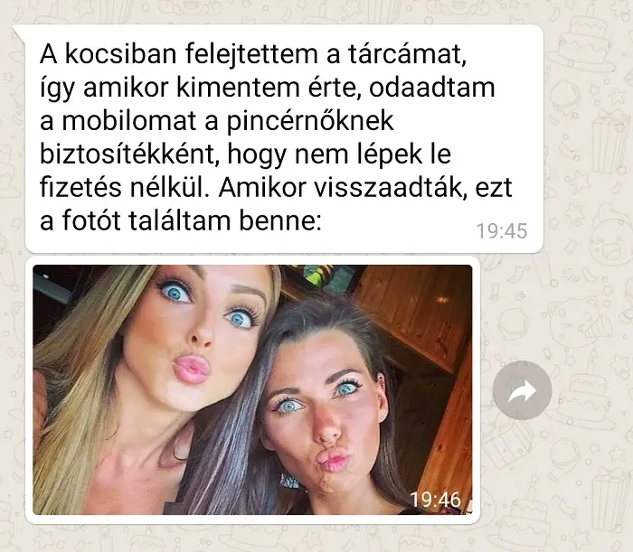 Vicc: 19 pincér és pultos, akit nem hagyott el a humorérzéke … kattints a folytatásért