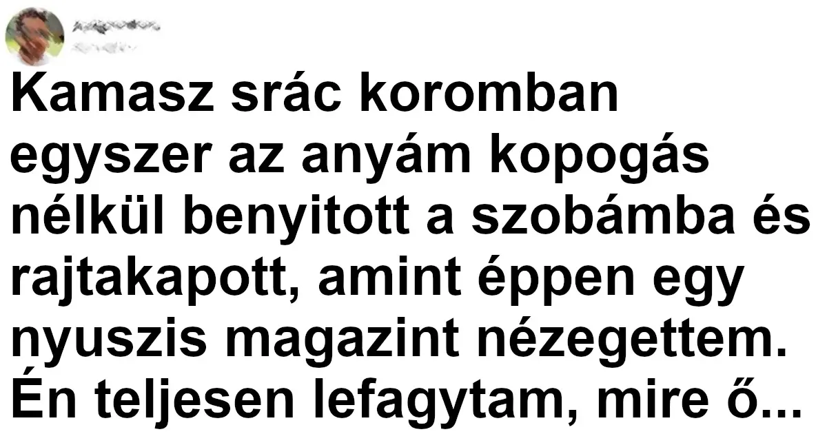 Vicc: 11 laza anya, aki sziporkázik a megszólalásaival…