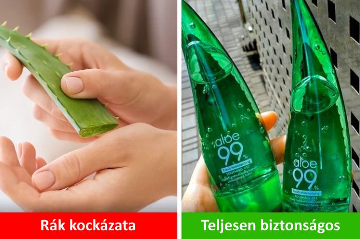 Éretlen természetes összetevők kockázatai