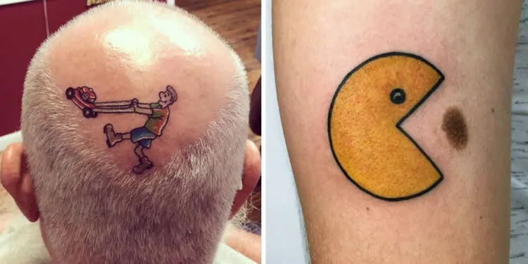 20 humoros tetoválás, ami bizonyítja: a kreativitásnak nincsenek határai