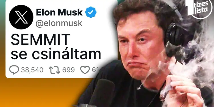 Elon Musk csak drogokkal bírja a munkát? – Erre tartunk #4 – videó