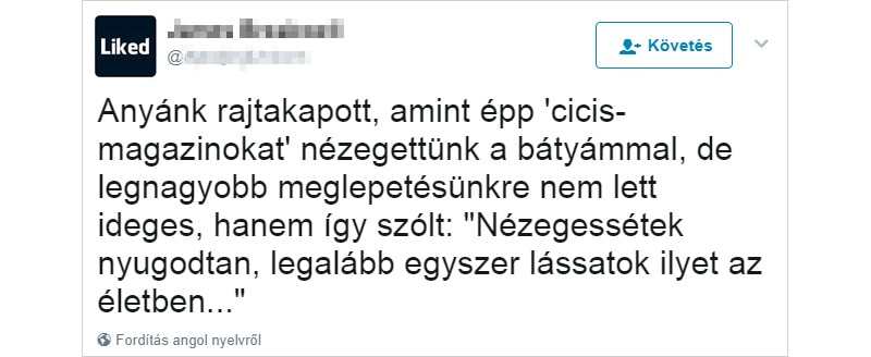 Az 'anyai szeretet'