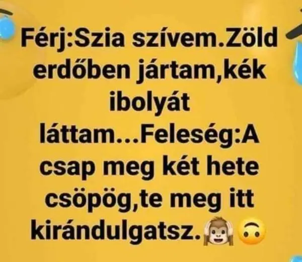 Szép idő van pedig!