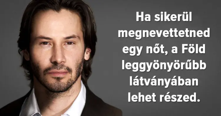 24 Inspiráló idézet Keanu Reeves-től, ami mélységesen megérteti a világot