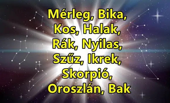 Az április 16-i napi horoszkóp: Bikák, Mérlegek, Nyilasok, Bakok, Skorpiók, Halak és Rákok ragyogó napra ébredhetnek!