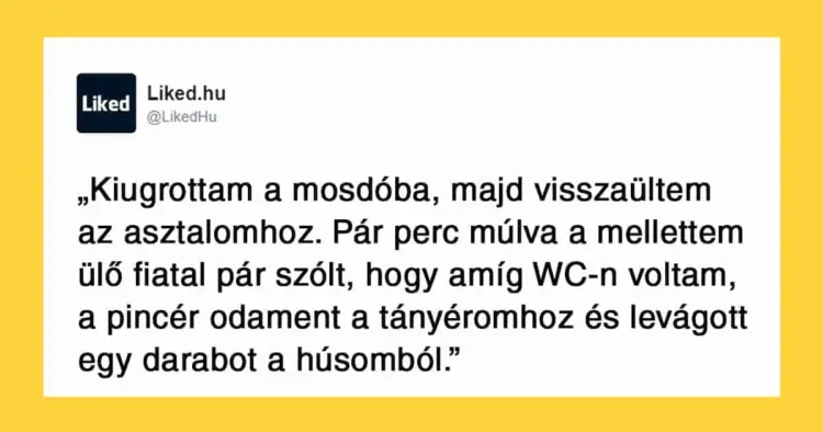 Vicc: 25+ történet, ami bizonyítja, hogy a vendéglátásnak is megvannak a…