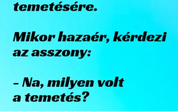 Vicc: A rendőr elmegy egy távoli ismerőse temetésére