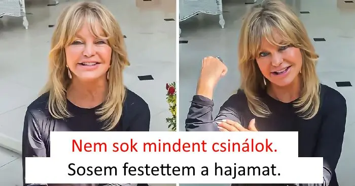 Goldie Hawn 77 évesen visszafordította az öregedést