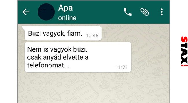 apák és fiaik vicces párbeszéd