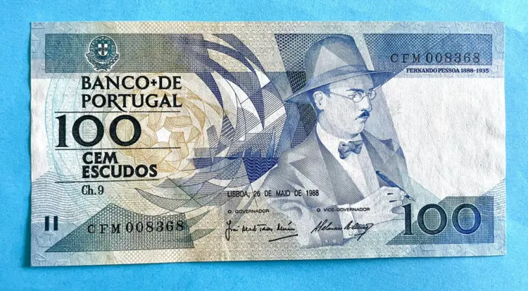 Portugal, 100 escudo, 1988