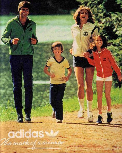 Adidas reklám a 80-as évekből