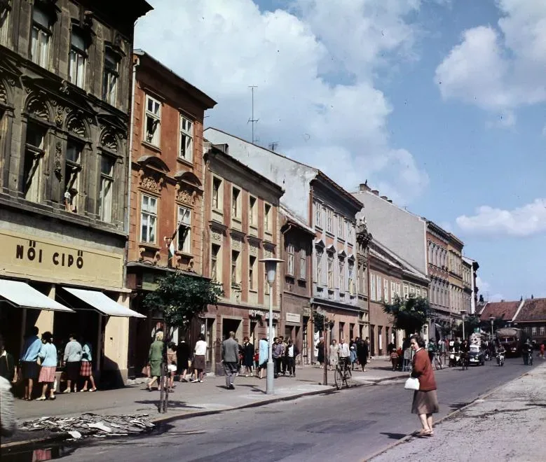 1965.   Sopron, Várkerület.
 FORTEPAN