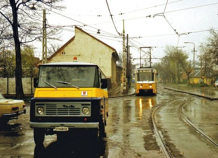 Rákospalota, Dózsa György út, 1988.
BRK