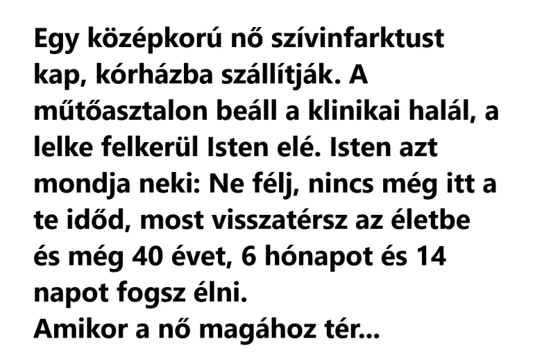 VICCELŐDŐ LEGENDÁK: A szívinfarktusta túlélő nő és a felettese találkozása