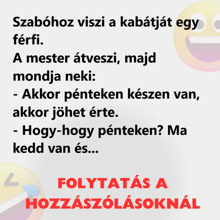 Szabóság a valósban: mikor van készen egy kabát?