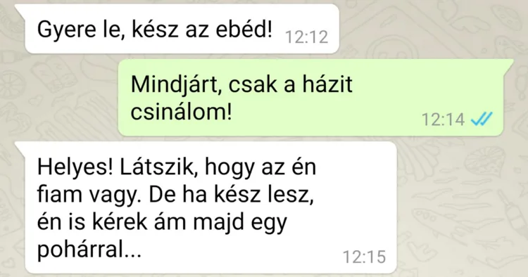 13 hihetetlenül humoros párbeszéd apák és gyerekeik között