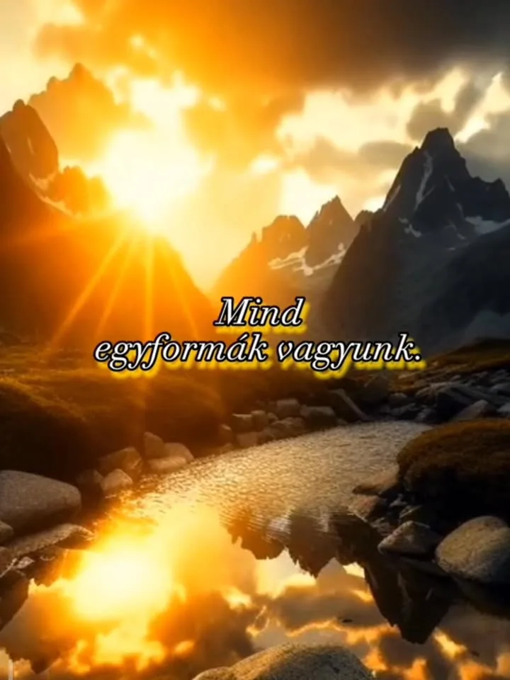 Mind egyformák vagyunk……