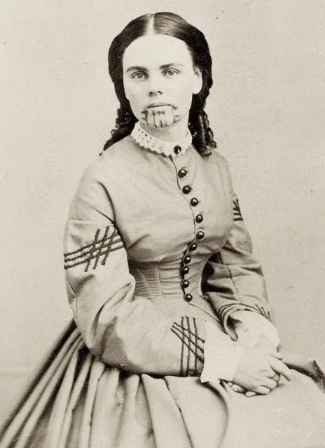 Olive Oatman, elrablás, Vadnyugat