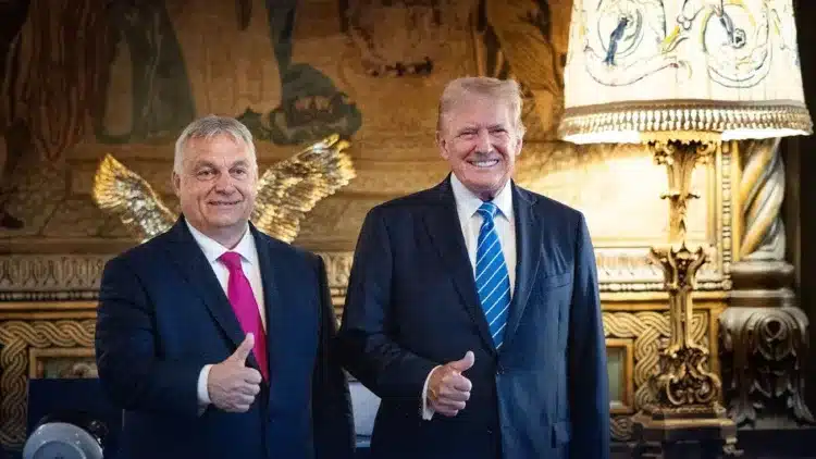 Orbán Viktor és Donald Trump